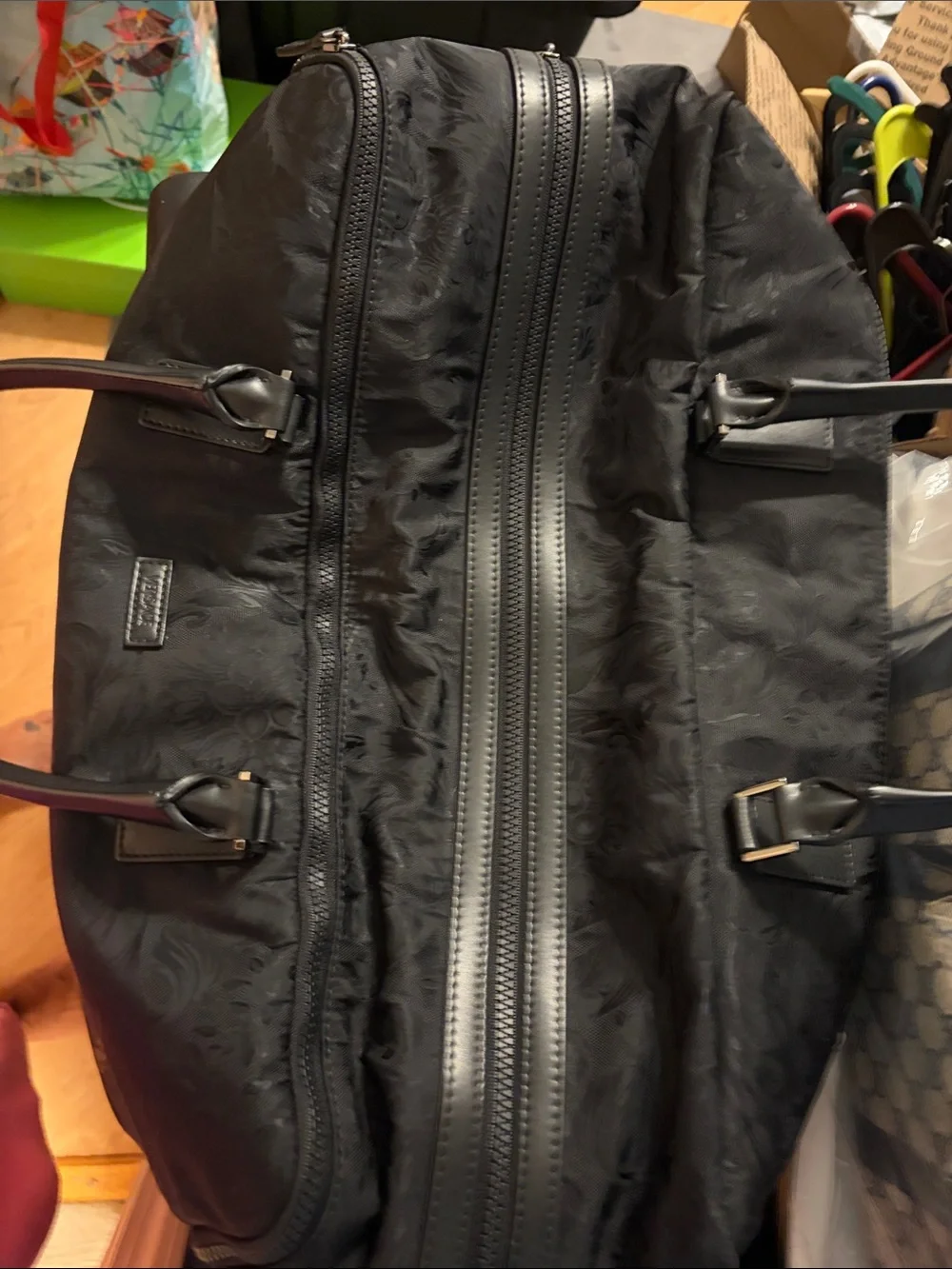 Authentic Versace Barocco Travel Bag